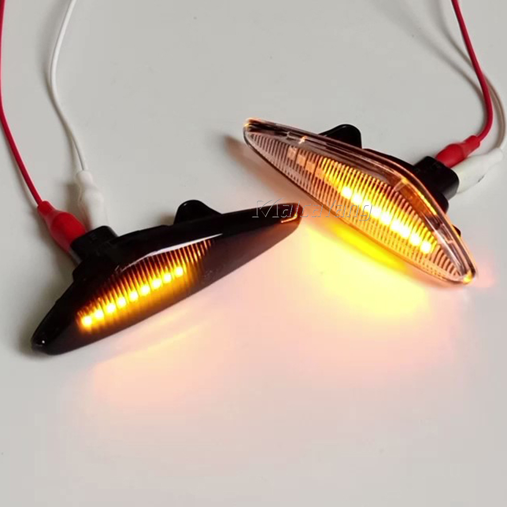 Pair Of Side Fender Repeater Lamp Lights For Mazda 323 / 626 / MPV / Premacy / MX-6 / Tribute