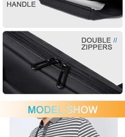 Porte-documents pour hommes Sac à documents de grande capacité Sac pour ordinateur portable professionnel personnalisation LOGO