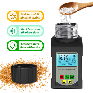 Máy phân tích độ ẩm - Màn hình LCD kỹ thuật số thông minh - Máy đo độ ẩm - Máy đo độ ẩm ngũ cốc - Lúa mì, Ngô, Đậu tương, Cà phê - Product Image 5