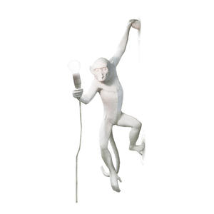 Lampe de <span class=keywords><strong>singe</strong></span> de Style industriel simple Lustre créatif en corde de chanvre pour restaurant ou chambre <span class=keywords><strong>Applique</strong></span> murale LED - Product Image 6