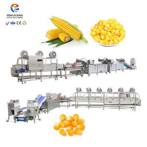 Machine Commerciale de Traitement du Maïs Frais : Égreneuse, Nettoyeuse, Blanchisseuse et Sécheuse à Air pour Maïs Doux - Product Image 1