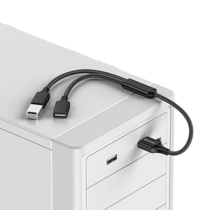 <strong>USB</strong> <strong>2.0</strong> Dual Port Extension Data Cable Stock <strong>USB</strong> <strong>Splitter</strong> - Product Image 5