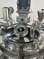 Cuve de mélange en acier inoxydable pour startups, petit émulsifiant sous vide pour crème solaire, mélangeur à cisaillement élevé