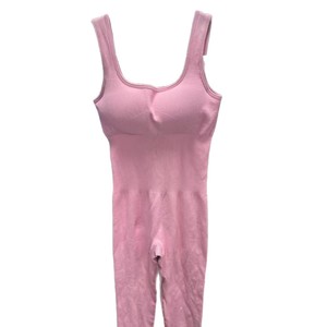 Combinaison gainante sans couture personnalisée avec logo d'usine, une pièce de yoga sans couture grande taille pour femme - Product Image 5
