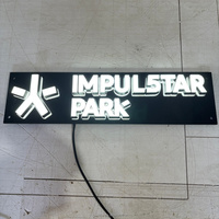 Letrero Luminoso Personalizado con Letras de Canal 3D con Retroiluminación LED, Logotipo Comercial Iluminado en Acrílico para Decoración de Fachada de Tienda