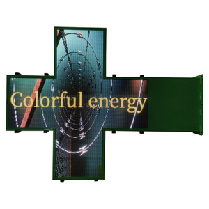 P2.5 P3 P4 P5 WIFI a todo color 4G Pantalla LED cruzada de doble cara programable Piso de publicidad de <span class=keywords><strong>farmacia</strong></span> Señal de tienda IP65 - Product Image 2