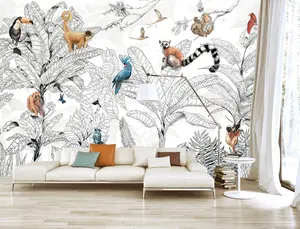 High Quality Custom Size Wallpaper Nature Landscapes Wall Murals Living Room Design