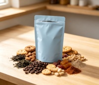 Sacs Doypack personnalisés refermables en Mylar et feuille d'aluminium de qualité alimentaire, avec fermeture Ziplock, vente en gros, diverses tailles