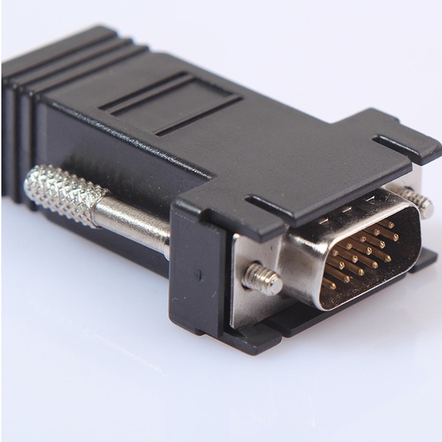 Vga to rj45 adapter vga to network cable transmitter vga to rj45 adapter