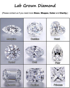 IGI認定ダイヤモンド 1カラット VS VVS ラボラトリークリエイテッドストーン 1.0ct HPHT CVD ルース ラボグロウンダイヤモンド - Product Image 3