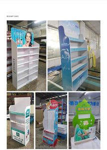 Tùy chỉnh siêu thị bán lẻ PVC hiển thị đứng có thể gập lại và véc ni hoàn thành Andy Board hiển thị rackfor điện thoại di động phụ kiện - Product Image 2