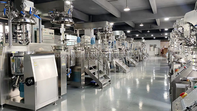 High quality lotion shampoo mixer machine heating mixer machine homogenizing mixer machine