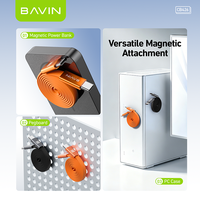 Câble USB Type C vers Type C BAVIN Excellent Portable Anti-emmêlement CB426 PD60W 3 couleurs avec aimant