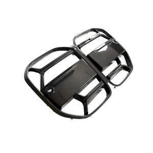 Para <span class=keywords><strong>BMW</strong></span> G22 G23 430i 2021-2023 Rejilla de radiador delantera de carbono SECO parrillas de parrilla delantera - Product Image 3
