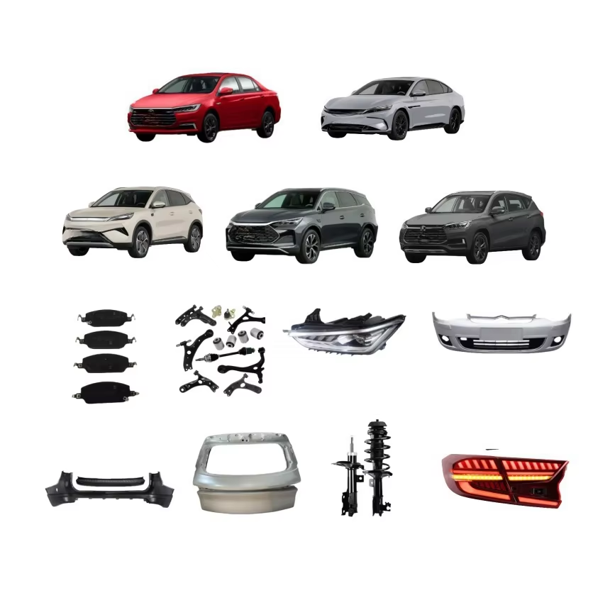 China EV Supplier Auto Parts Suspension Shock Absorber Radiator Seat Belt Control Arm for BYD Tang Song Yuan Qin Han