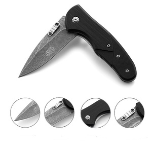 Hot bán 5cr15 lưỡi thép không gỉ G10 + nhôm xử lý công cụ ngoài trời đa chức năng EDC gấp Survival dao OEM - Product Image 6