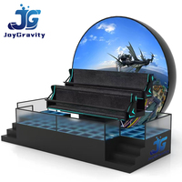 Projection immersive à 360 degrés sur mesure, cinéma volant 7D, écran LED, sans lunettes, écran 3D personnalisable