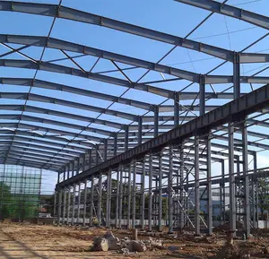 Fábrica produce estructuras de acero de alta calidad Estructuras de acero prefabricadas almacén/taller/construcción de viviendas
