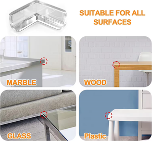 Top vente mousse souple sécurité bébé pare-chocs <span class=keywords><strong>coin</strong></span> <span class=keywords><strong>table</strong></span> bord <span class=keywords><strong>protection</strong></span> meubles <span class=keywords><strong>coin</strong></span> <span class=keywords><strong>protection</strong></span> autocollants - Product Image 6