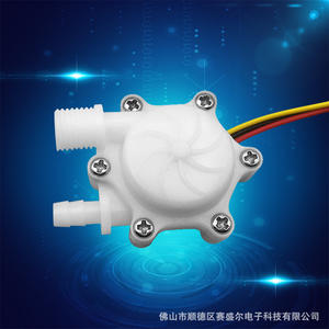 Medidor de Flujo de Pulso Miniatura Resistente a Altas Temperaturas, Conexión Rápida de 2 Puntos Tipo Pagoda, Material POM de Grado Alimenticio para Dispensadores de Agua - Product Image 2