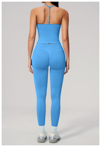 Soutiens-gorge sans bretelles pour femmes, débardeur Mujer, shorts sans couture, leggings imprimés, vêtements de sport pour femmes, ensemble <span class=keywords><strong>pas</strong></span> <span class=keywords><strong>cher</strong></span> - Product Image 4