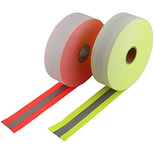 Yolite vendedor Fr 10mm <span class=keywords><strong>textil</strong></span> vinilo Pvc reflectante rollo Reflector rayas tela de nailon correas 25 mm <span class=keywords><strong>cinta</strong></span> tubería <span class=keywords><strong>cinta</strong></span> - Product Image 1