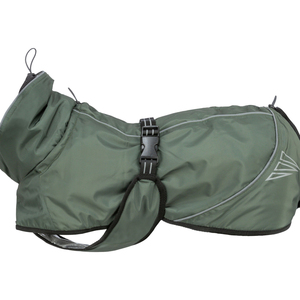 Ropa para Mascotas Thermo Shelter S Premium en Verde Oliva para una Exploración Cómoda - Product Image 1