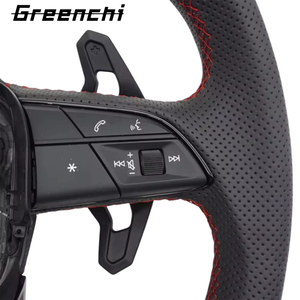 <span class=keywords><strong>Volante</strong></span> de Fibra de Carbono Mejorado Compatible con <span class=keywords><strong>Audi</strong></span> A6 A7 A8 Q5 <span class=keywords><strong>A4</strong></span> <span class=keywords><strong>B5</strong></span> B7 8T 8V Q7 - Product Image 3