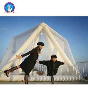 Tienda de Campaña Inflable Transparente para Exteriores, de Doble Capa, con Dos Dormitorios, Móvil, para las Cuatro Estaciones, en <span class=keywords><strong>Venta</strong></span> - Product Image 3