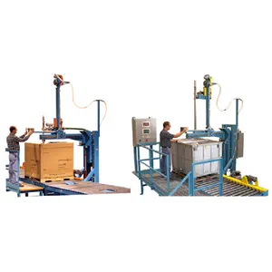 800L-IBC ton barrel ceramic ink filling machine automatic metering filling machine-simple operation
