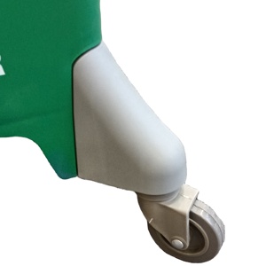 Màu vàng màu xanh lá cây màu xanh PP đơn lau vắt Giỏ xe đẩy với 31L thân thiện với môi Lau Thùng xô cho trong nhà/ngoài trời sử dụng - Product Image 3