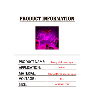 Luces LED de neón y letreros de neón con diseño personalizado gratuito. Letreros de neón LED personalizados disponibles para uso comercial, fiestas de cumpleaños y el hogar. - Product Image 5