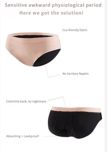 Sous-vêtements sexy pour femmes grandes tailles, confortables au quotidien, anti-adhérents, taille moyenne, avec des caractéristiques respirantes et antibactériennes - Product Image 6