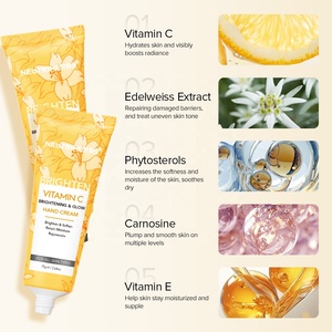 OEM Private Label naturale Vegan idratante <span class=keywords><strong>crema</strong></span> per le mani idratante vitamina C Mini <span class=keywords><strong>lavoro</strong></span> sbiancante <span class=keywords><strong>crema</strong></span> per le mani - Product Image 5