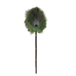 Meilleur <span class=keywords><strong>plumeau</strong></span> en plumes de paon et d'autruche pour le nettoyage des bijoux, des objets culturels, des étagères d'ordinateur, élimination de la poussière, décoration rétro pour la maison - Product Image 6