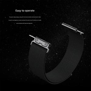Correa de reloj de nailon tejido a precio de fábrica Upro para Garmin Venu X1, accesorios de pulsera de 24 mm - Product Image 6