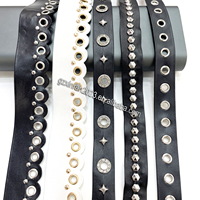 Ruban à œillets en dentelle de coton Tr012, très vendu, pour la confection de vêtements