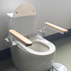 Barre d'assistance pliable de sécurité des toilettes pour personnes âgées handicapées et âgées enceintes barres d'appui à usage pratique - Product Image 6