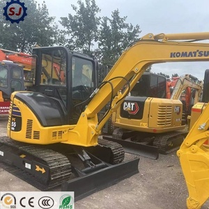 Mini-excavatrice Komatsu PC50MR d'occasion, 5 tonnes, petite, avec pompe hydraulique haute performance, rotation zéro, à vendre - Product Image 3