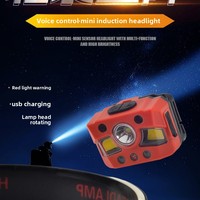 Lampes d'urgence 3W USB Lampe frontale à LED puissante et rechargeable