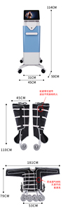 Portable Air Pressure Pressotherapy <b>Machine</b> Lymphatic Detox Sauna Blanket Suit Body Contouring Beauty Device - Product Image 6