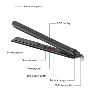 Chauffage rapide Salon professionnel céramique fer à lisser fer plat lissage bigoudi 2 en 1 pour les coiffures - Product Image 2