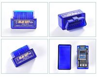 Herramienta de Diagnóstico Automotriz ELM327 25K80 V1.5 de Doble Placa, Detector de Fallas Automotrices para Lectura y Eliminación de Códigos (OBD)