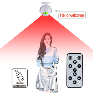 35 Chime 90dB Chào mừng bạn chuông cửa với LED ánh sáng ban đêm cho cửa hàng nhà cửa hàng biệt thự văn phòng không dây hồng ngoại PIR cảm biến chuyển động - Product Image 2