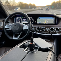 Chargeur de voiture USB universel à insertion standard, interface de charge rapide pour téléphone, compatible avec la plupart des voitures