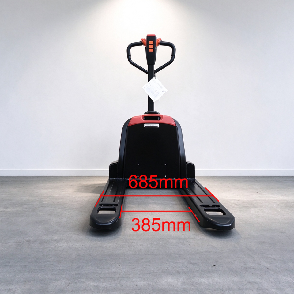 Sample Pallet JG Electric Pallet Jack 1500kg/2000kg Lithium Battery Operated ...