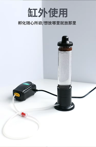 Oeufs de crevettes de saumure incubateur écloserie <span class=keywords><strong>Artemia</strong></span> oeufs écloserie Kit bricolage Aquarium réservoir de poissons outil de trappe pour Aquarium saumure oeufs de crevettes - Product Image 3