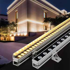 Iluminación LED para Fachadas a Prueba <span class=keywords><strong>de</strong></span> Agua DC24V, Fabricación <span class=keywords><strong>de</strong></span> Lámparas LED <span class=keywords><strong>de</strong></span> Pared, Luz Lineal para Exteriores, DMX - Product Image 1