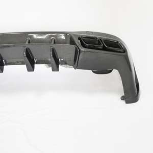 Paraurti Posteriore in Fibra di Carbonio Stile TOPCAR GLC43 63 AMG con Terminale di Scarico Avvitabile per <span class=keywords><strong>Mercedes</strong></span> <span class=keywords><strong>C253</strong></span> 2016-2022 - Product Image 4