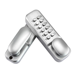 <span class=keywords><strong>Serrure</strong></span> de porte extérieure durable en alliage de zinc sans clé avec bouton-poussoir <span class=keywords><strong>à</strong></span> combinaison et <span class=keywords><strong>code</strong></span> <span class=keywords><strong>mécanique</strong></span> pour un accès facile - Product Image 3